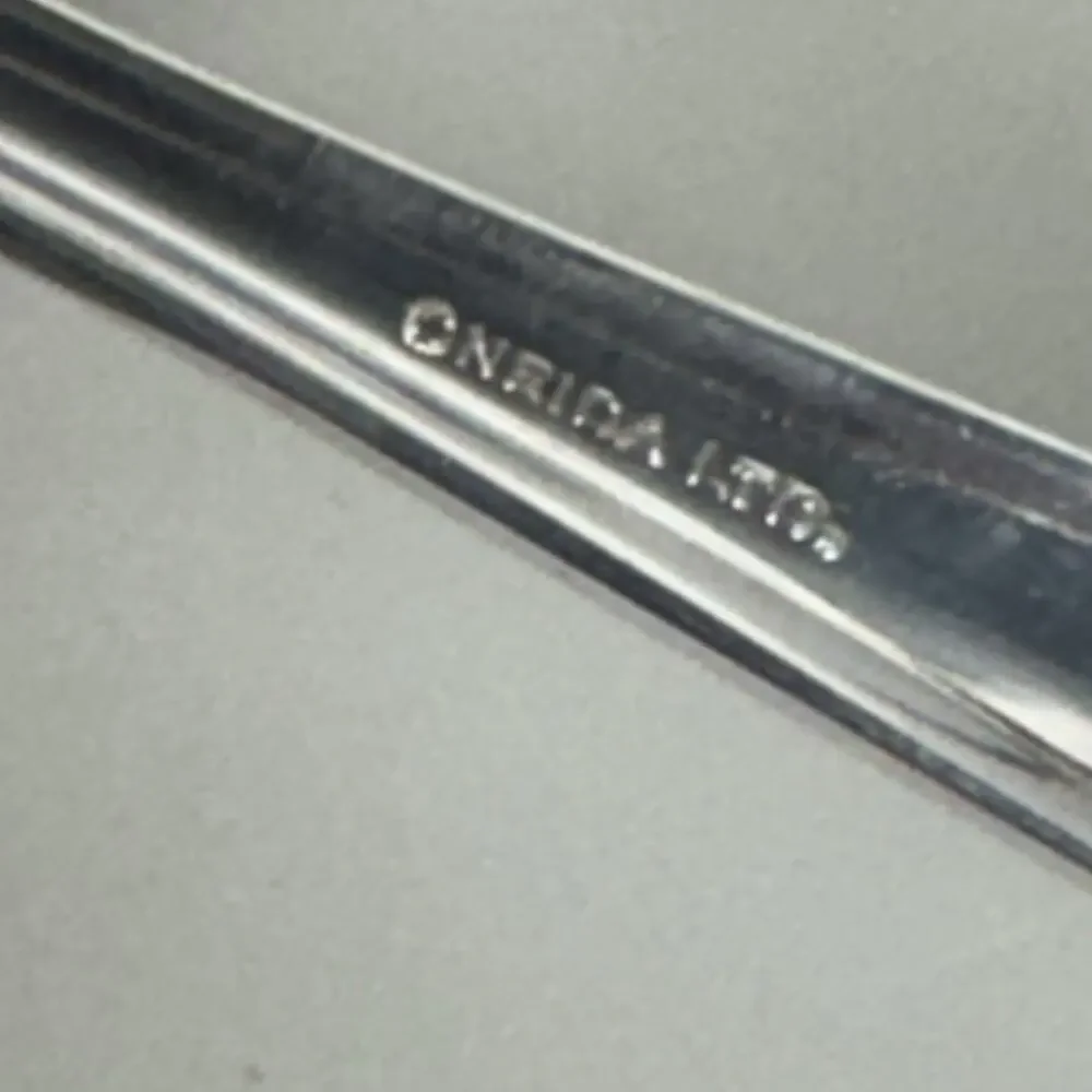 Wm. A. Rogers Oneida Valley Rose Ladle Silverplate Severing Dining